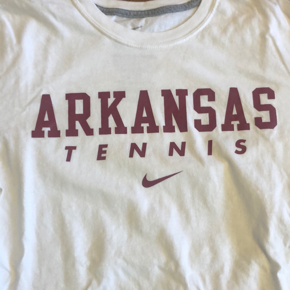 Arkansas Razorbacks Tennis Tee - Picture 2 of 3